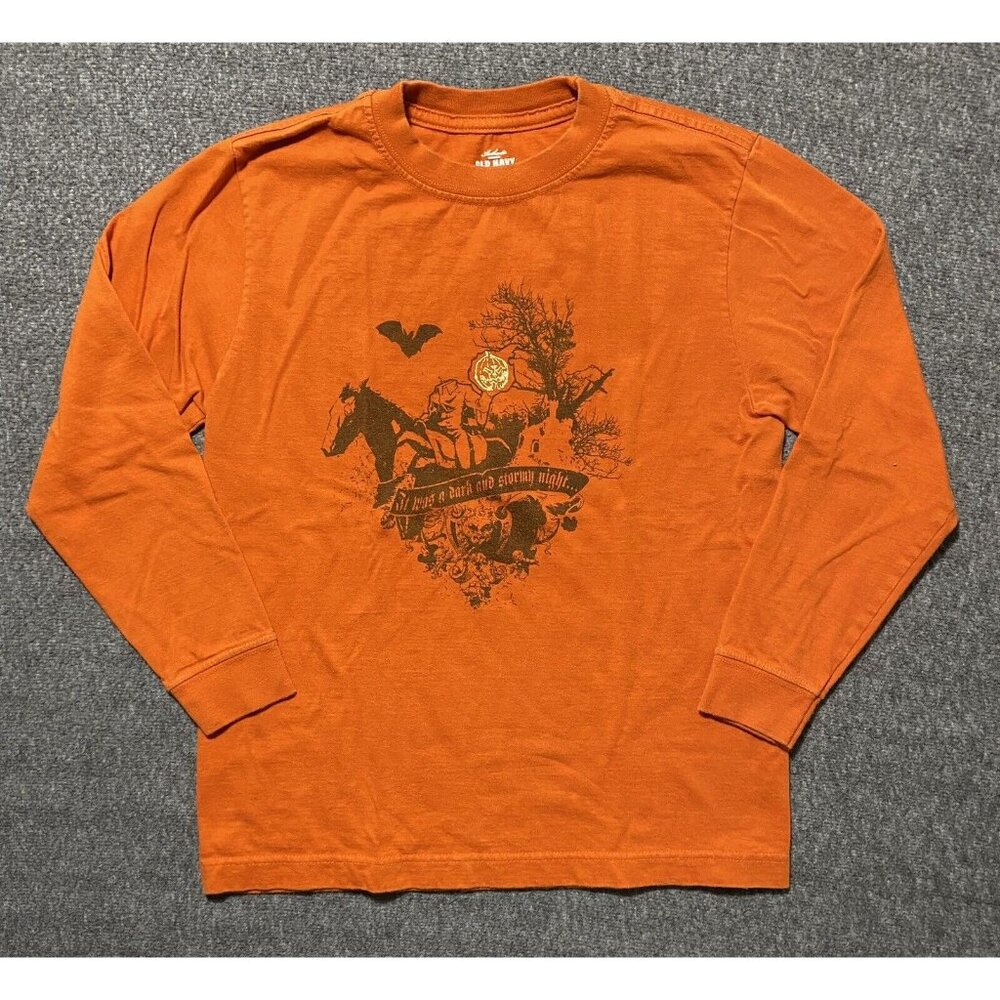 Authentic Old Navy Girl Long Sleeve Orange Size M